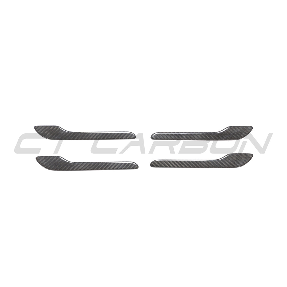 TESLA MODEL 3 & Y 2017+ CARBON FIBRE HANDLE COVERS