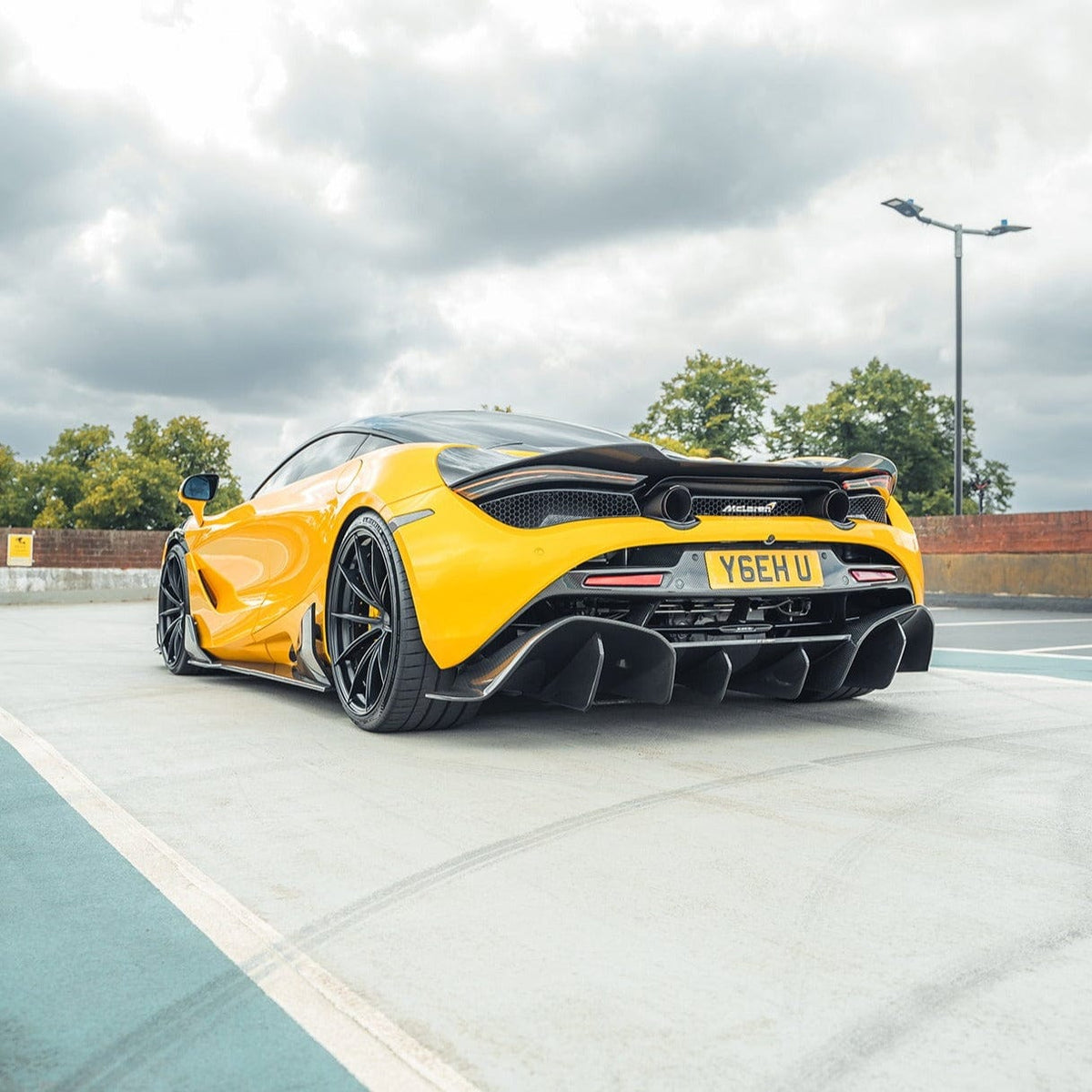 MCLAREN 720S/750S CARBON FIBRE DIFFUSER - CT DESIGN