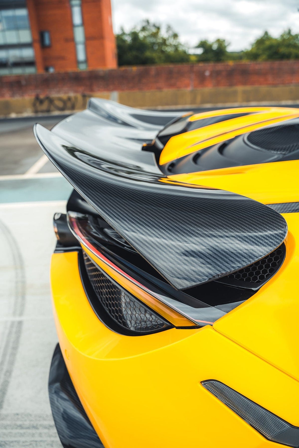 MCLAREN 720S CARBON FIBRE SPOILER - CT DESIGN