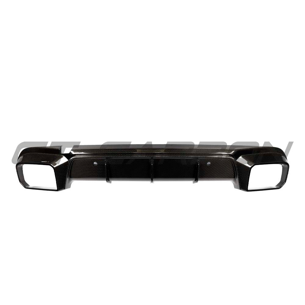BMW F95/F96 X5M/X6M LCI 2023+ CARBON FIBRE DIFFUSER - CT DESIGN