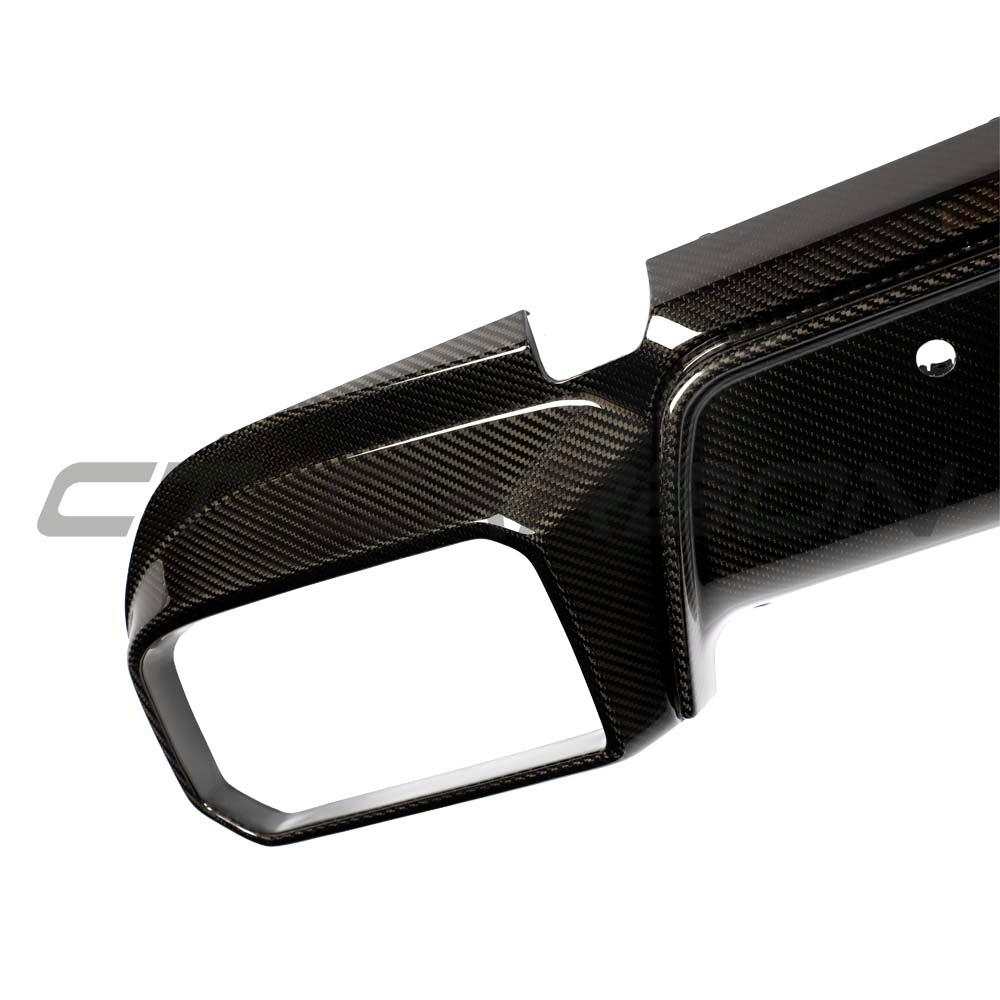 BMW F95/F96 X5M/X6M LCI 2023+ CARBON FIBRE DIFFUSER - CT DESIGN