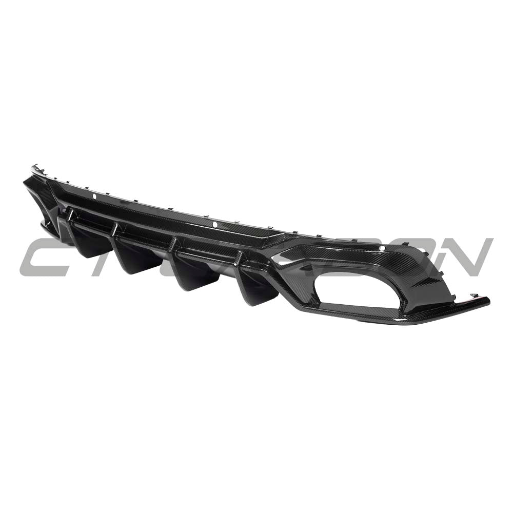 AUDI RSQ8 2025+ FACELIFT CARBON FIBRE DIFFUSER - CT DESIGN