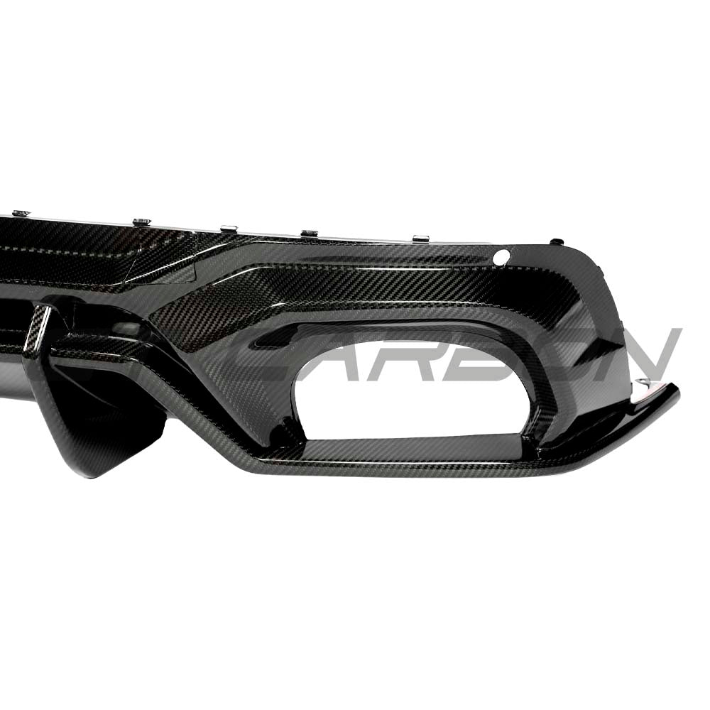 AUDI RSQ8 2025+ FACELIFT CARBON FIBRE DIFFUSER - CT DESIGN