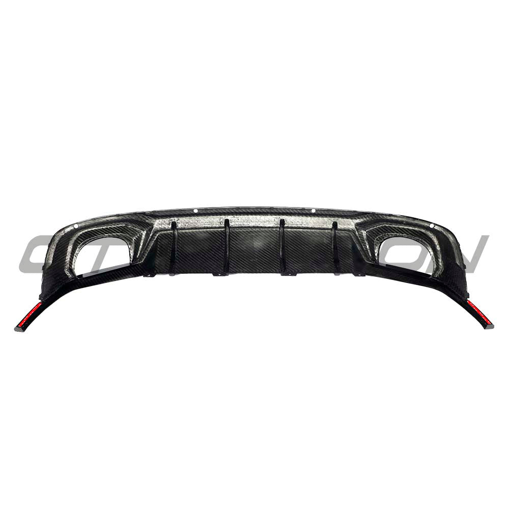 AUDI RSQ8 2025+ FACELIFT CARBON FIBRE DIFFUSER - CT DESIGN