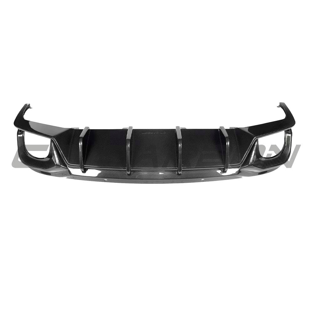 AUDI RSQ8 2025+ FACELIFT CARBON FIBRE DIFFUSER - CT DESIGN