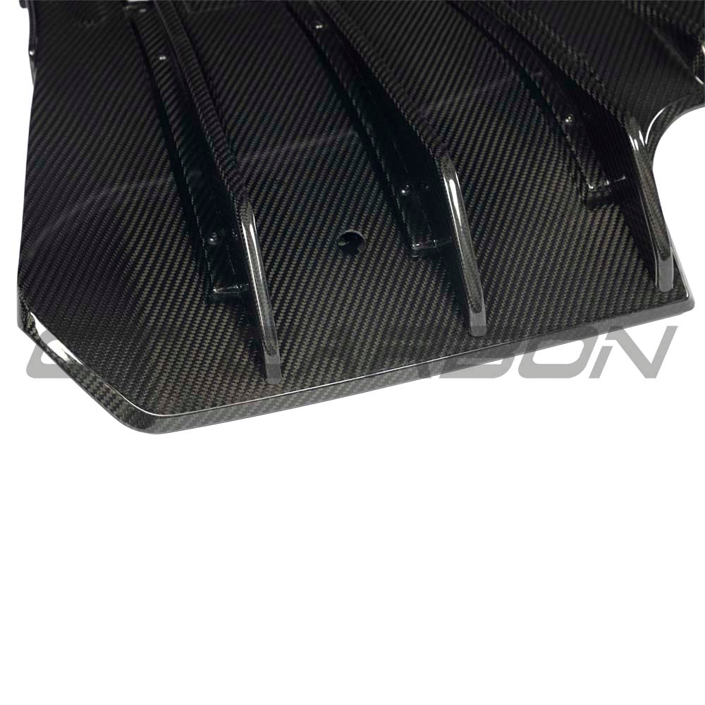 PORSCHE 911 992.1 & 992.2 GT3/GT3 RS & GT3 TOURING 2022-2024 CARBON FIBRE DIFFUSER - CT DESIGN