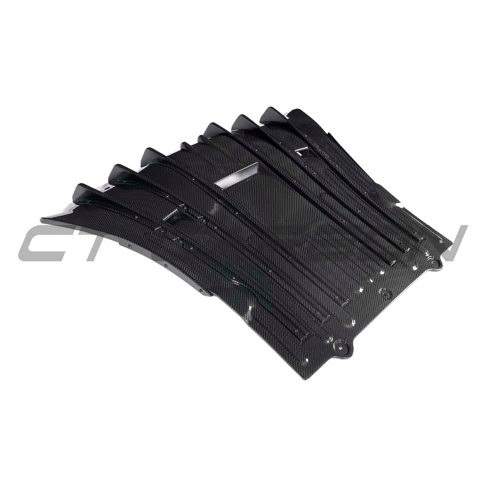 PORSCHE 911 992.1 & 992.2 GT3/GT3 RS & GT3 TOURING 2022-2024 CARBON FIBRE DIFFUSER - CT DESIGN
