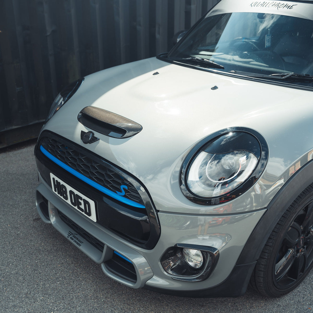 MINI COOPER S / JCW F56 CARBON FIBRE FOG LIGHT COVERS