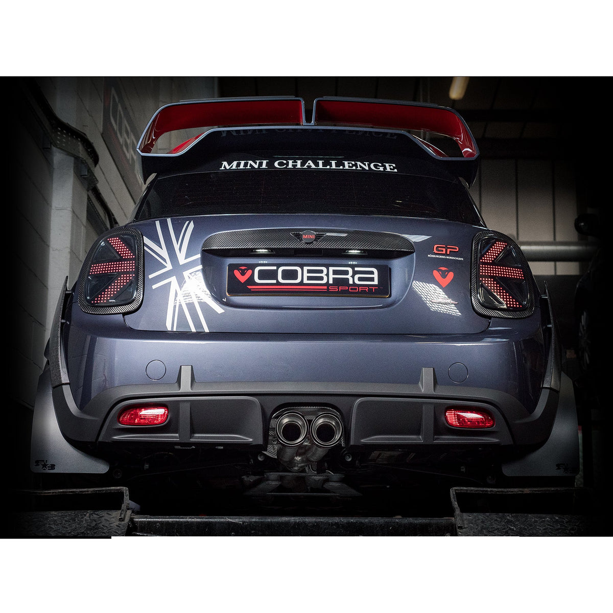 Mini GP3 (Mk3) JCW (F56) 3" Cat Back Performance Exhaust