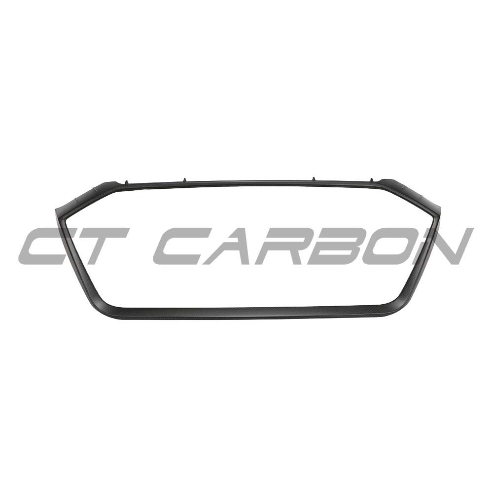AUDI RS6 & RS7 C8 2019+ AVANT MATTE CARBON FIBRE GRILLE SURROUND