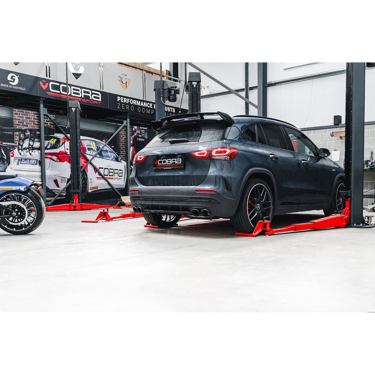 Mercedes-AMG GLA 45 S Cat Back Performance Exhaust
