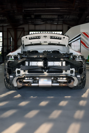 Porsche 911 992 Dakar Quicksilver Titan Sport Exhaust With Sound Architect