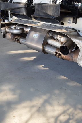 Porsche 911 992 Dakar Quicksilver Titan Sport Exhaust With Sound Architect