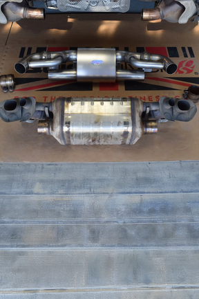 Porsche 911 992 Dakar Quicksilver Titan Sport Exhaust With Sound Architect