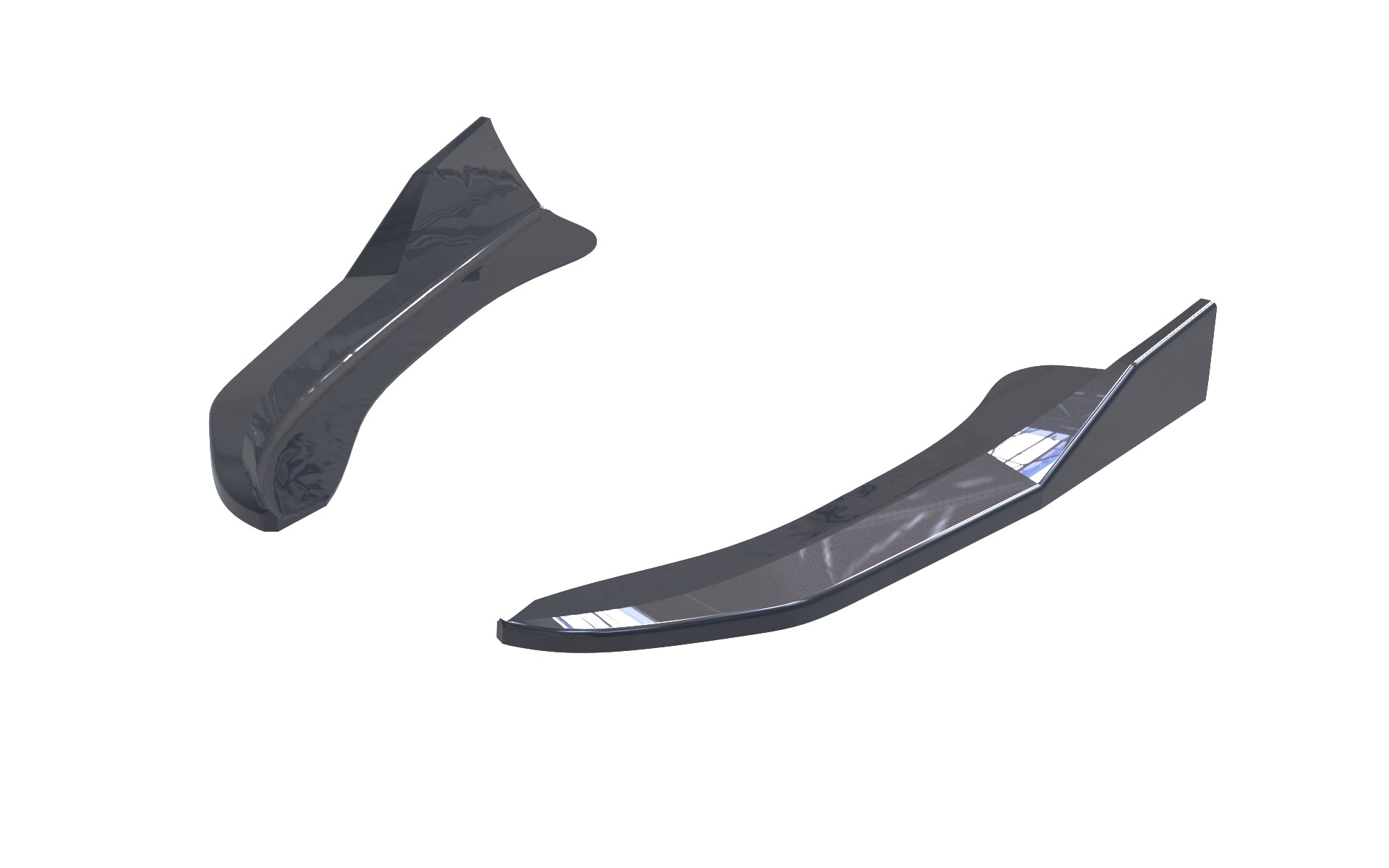 APEX BMW G22/G23 4 Series Coupé Rear Side Splitter