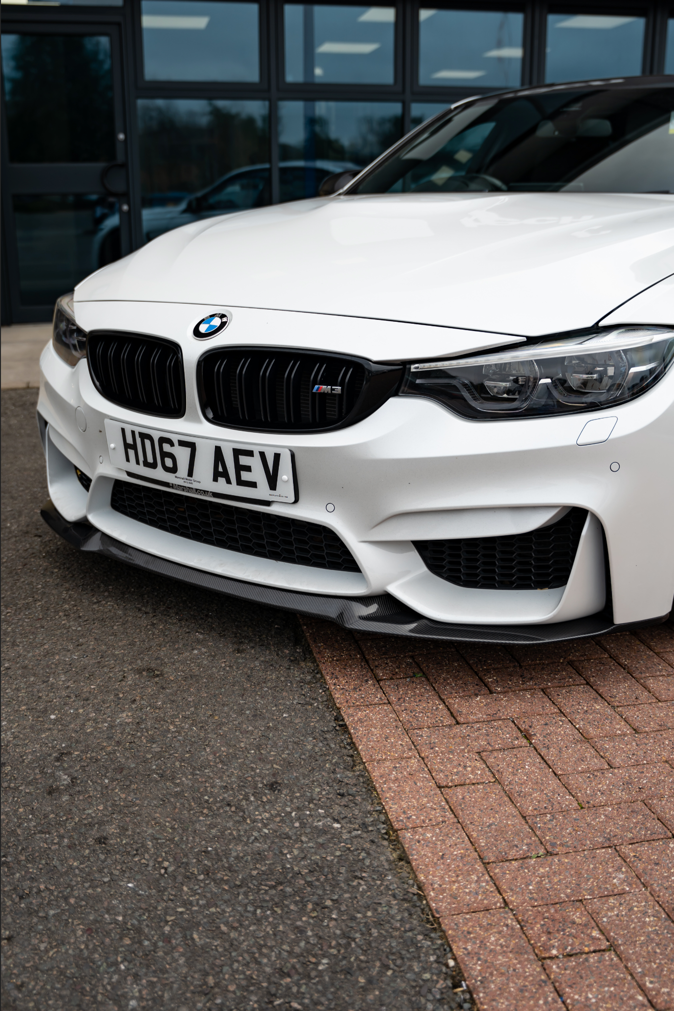 BMW F80 M3 Carbon Front Splitter
