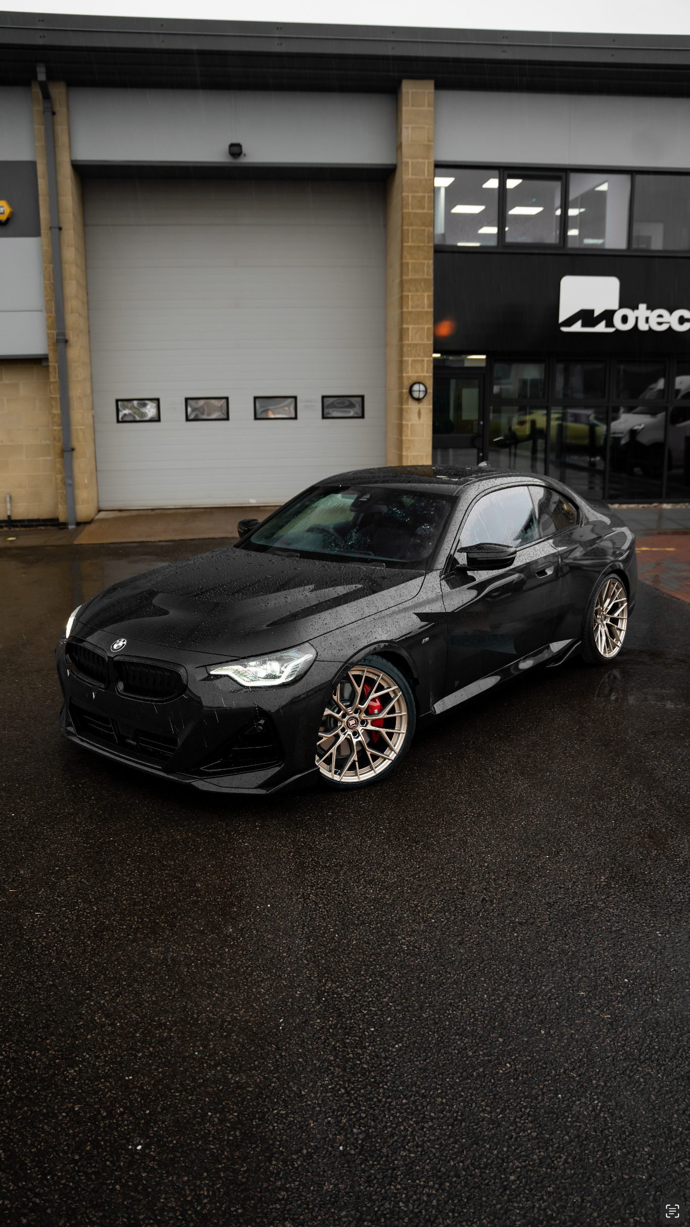 BMW 2 Series M240i G42 M-W3 20" Neodyme Gold Motech Wheels