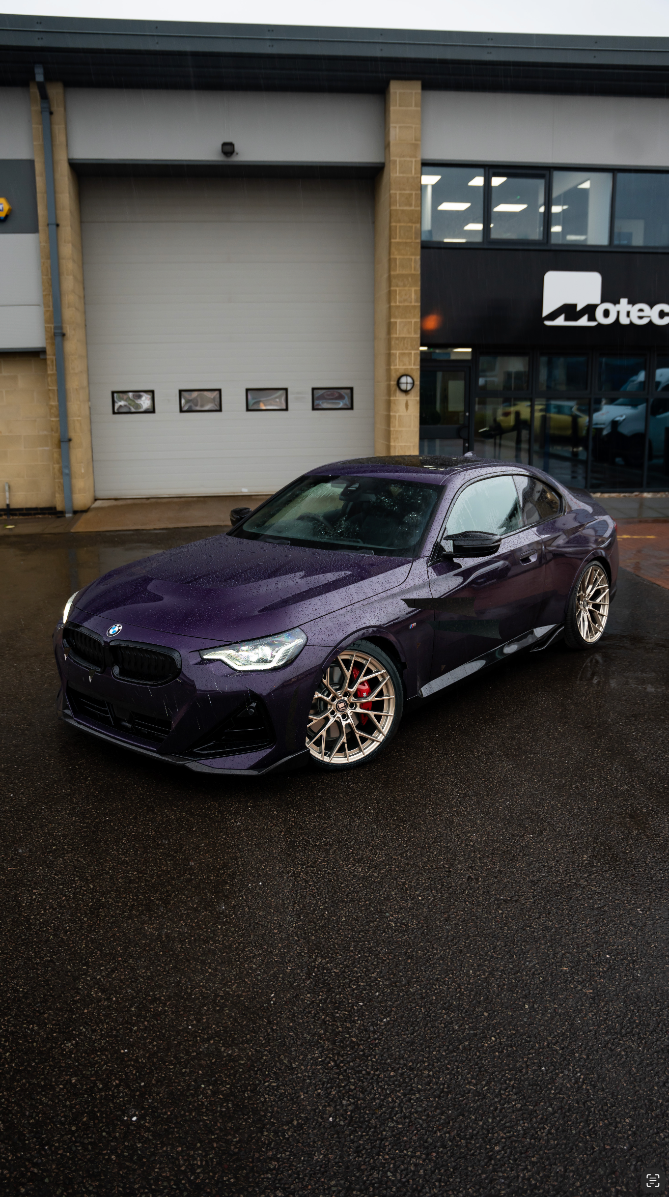 BMW 2 Series M240i G42 M-W3 20" Neodyme Gold Motech Wheels