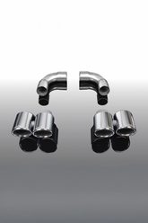 BMW 330d / M340d G21 AC Schnitzer Quad Tailpipes Chrome