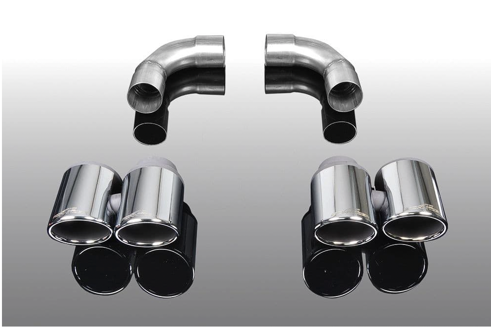 BMW 430d / M440d G22 AC Schnitzer Quad Tailpipes Chrome