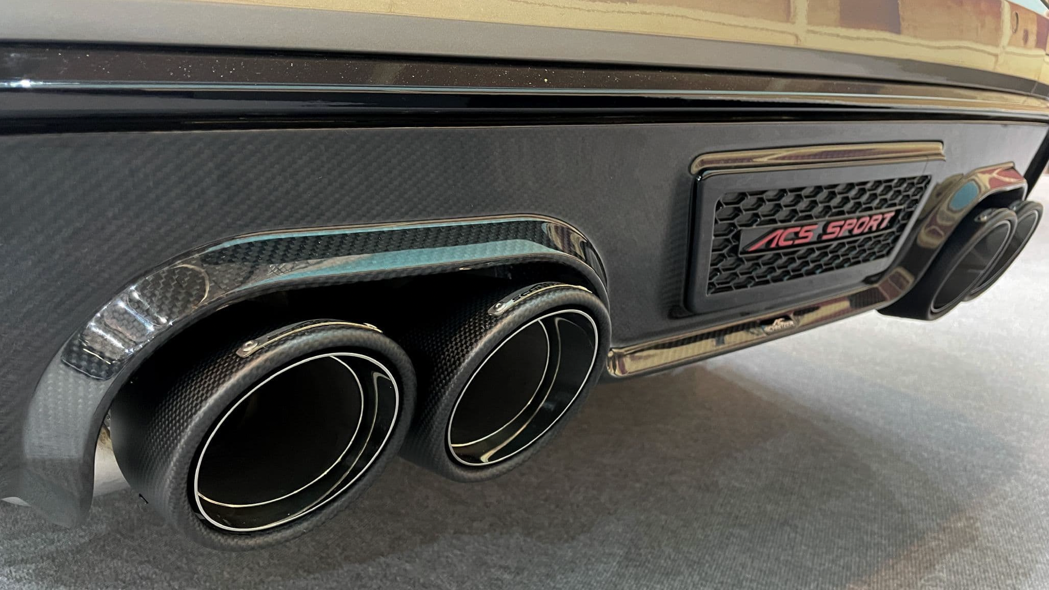 BMW M4 G83 AC Schnitzer Quad Sports Exhaust