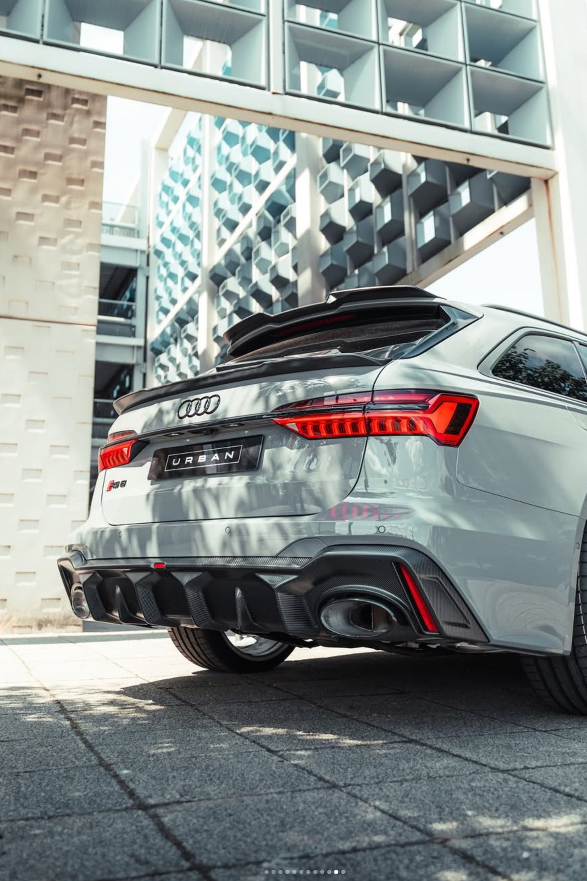 Audi RS6 Carbon Urban Rear Diffuser