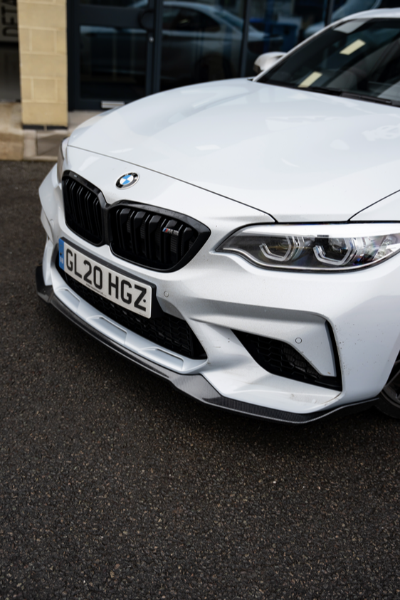 BMW M2C F87 CARBON FIBRE SPLITTER - V4