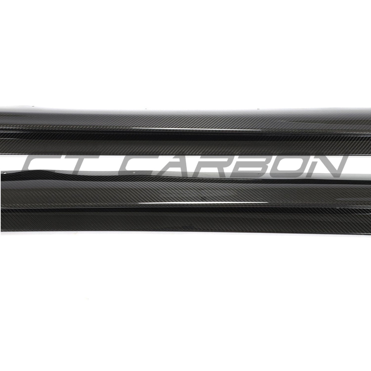 TESLA MODEL Y MK1 2020-2025 CARBON FIBRE SIDE SKIRTS