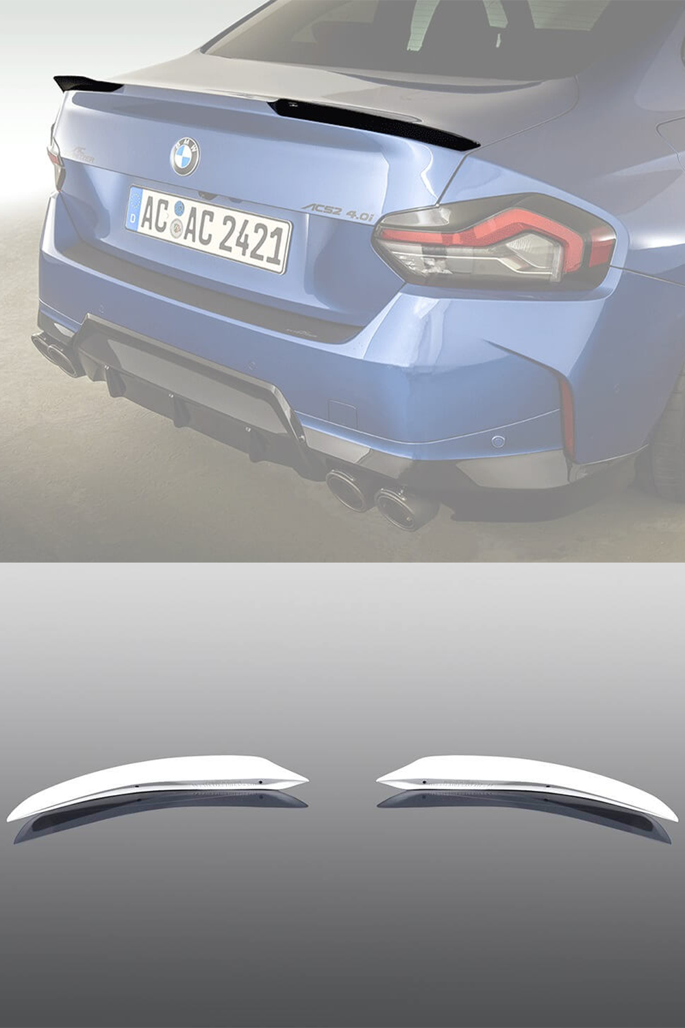BMW M2 G87 AC Schnitzer Boot Spoiler