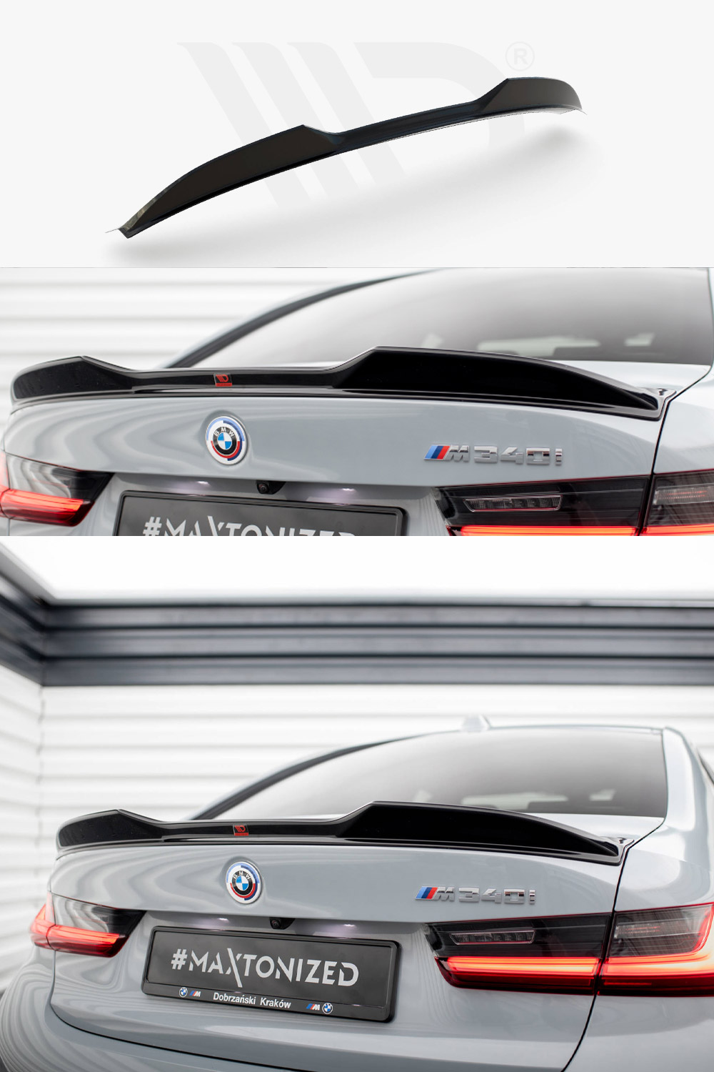 BMW M3 G80 Maxton Design Spoiler
