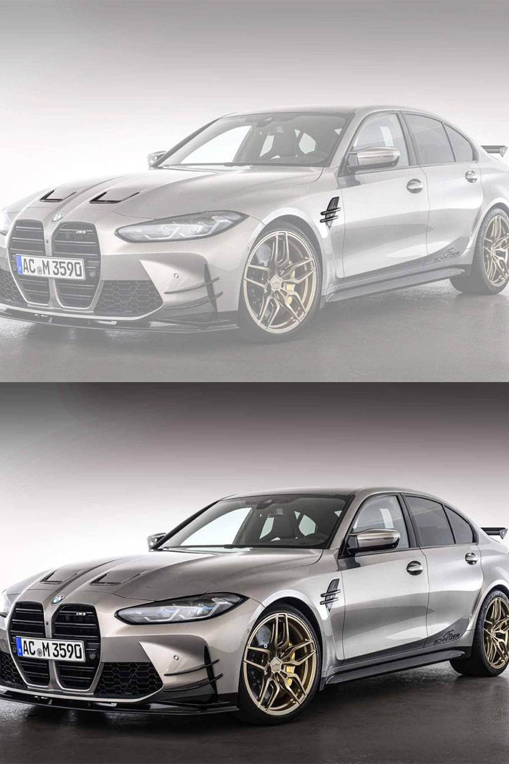 BMW M3 G80 / G81 AC Schnitzer Design Element Set 6 part kit