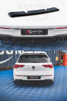 Golf GTI MK8 Maxton Design Carbon Look Rear Diffuser