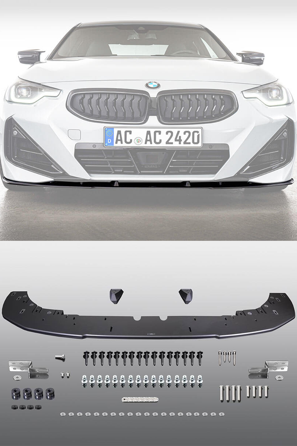 BMW 2 Series Coupe AC Schnitzer G42 Front Splitter