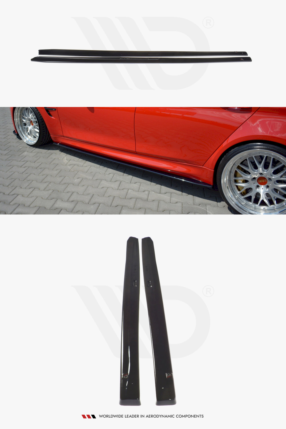 BMW F80 M3 Maxton Design Side Skirts