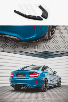 BMW F87 M2 Competition Maxton Design Rear Side Splitters