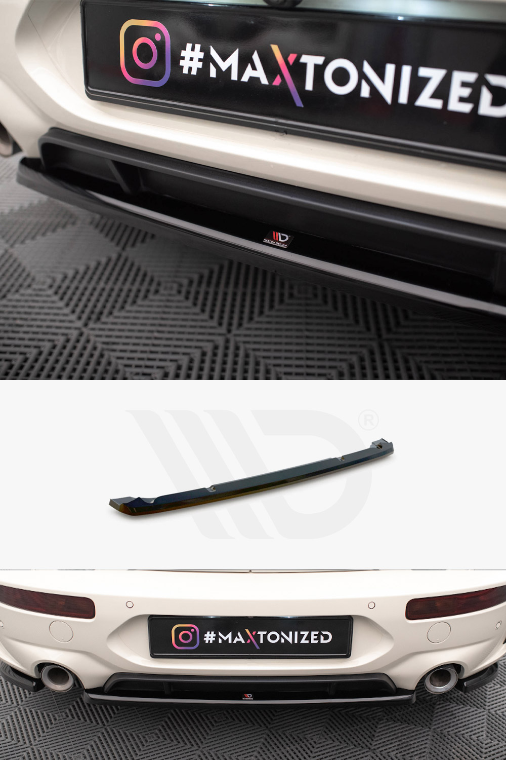 Mini F54 Clubman JCW 306 Maxton Design Rear Diffuser