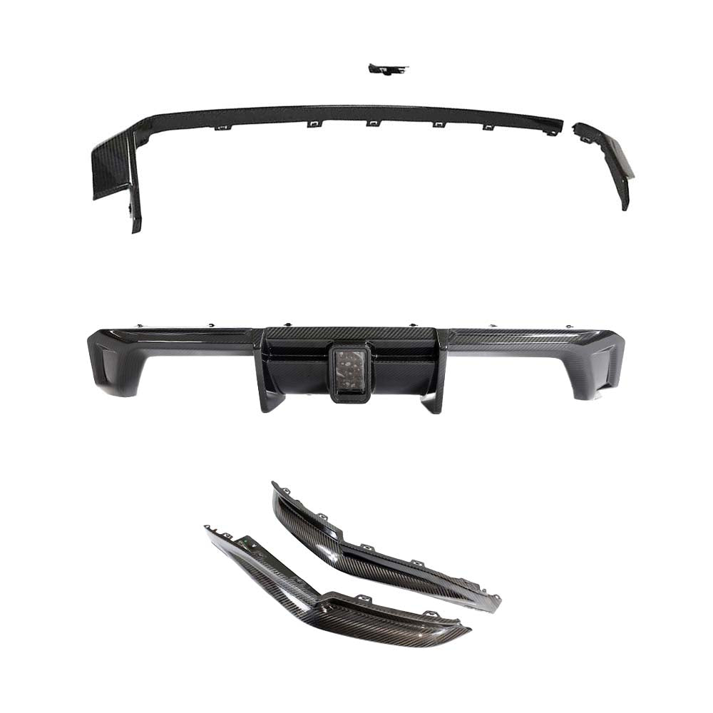 BMW (G82/G83) M4 2021+ CARBON FIBRE REAR END KIT - V3