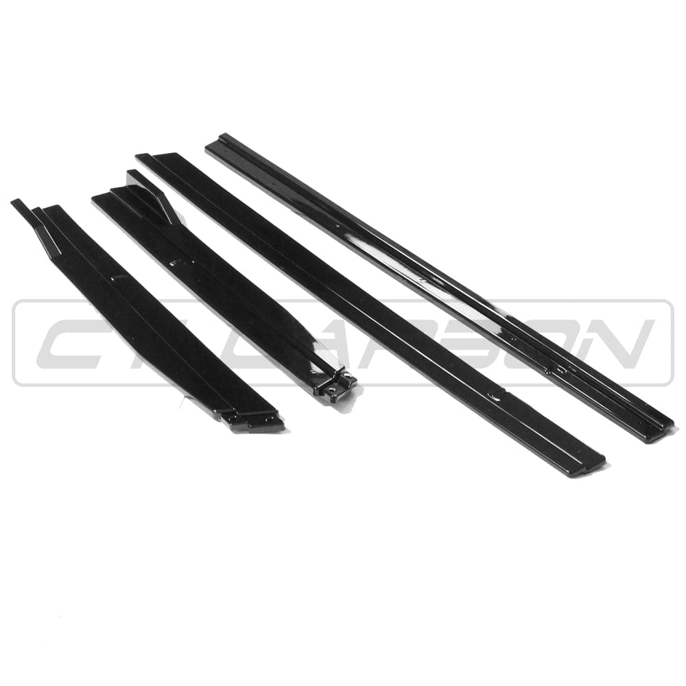 VOLKSWAGEN GOLF R/GTD/GTI MK7/7.5 2014-2020 GLOSS BLACK SIDE SKIRTS