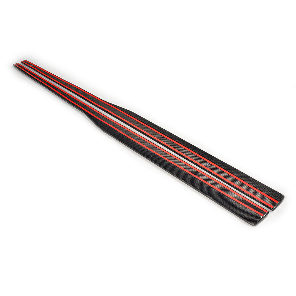 VW GOLF GTD/GTI MK7/7.5 2014-2020 CARBON FIBRE SIDE SKIRTS