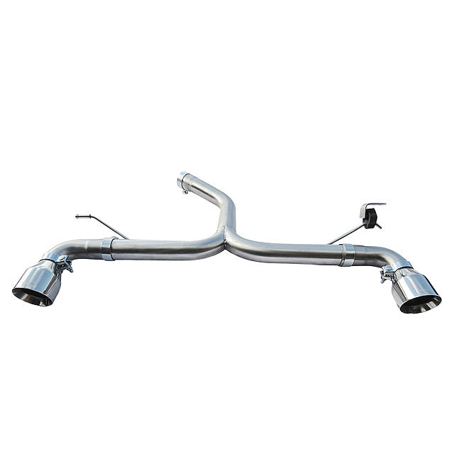 VW Golf GTD (Mk7) 2.0 TDI (5G) (with Sound Pack) (14-17) GTI Style Rear Exhaust
