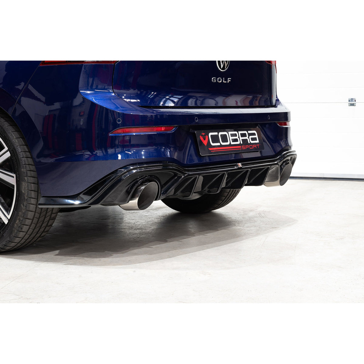 VW Golf R-Line (Mk8) 1.5 TSI (20>) 'GTI Style' Dual Exit Rear Box Section Performance Exhaust