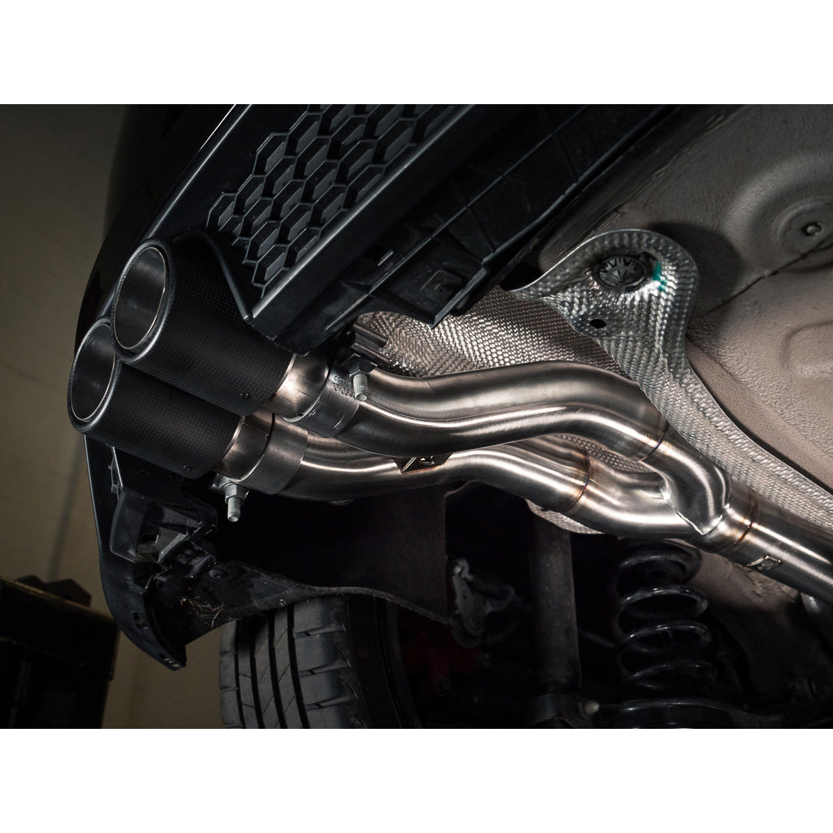 VW Polo GTI (AW) Mk6 2.0 TSI (17> GPF Models) Rear Box Delete Race GPF Back Performance Exhaust