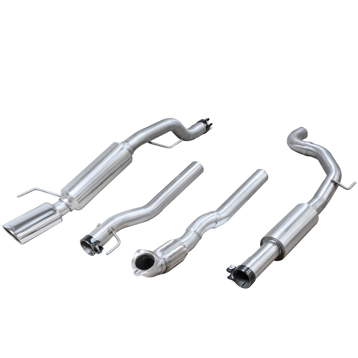 Vauxhall Corsa E 1.0 Turbo (15-19) Cat Back Performance Exhaust