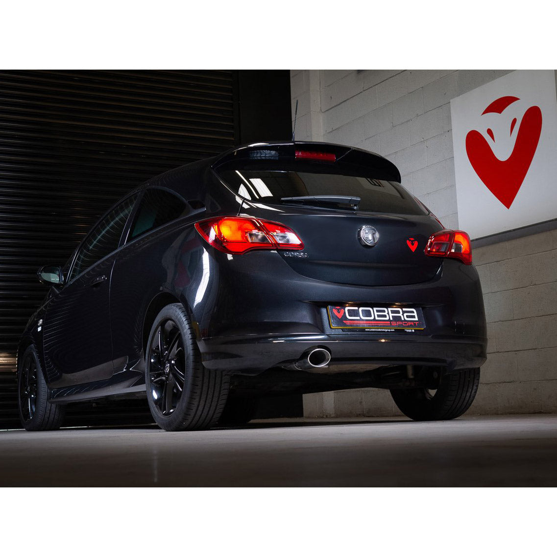 Vauxhall Corsa E 1.2 N/A (15-19) Rear Box Section Performance Exhaust