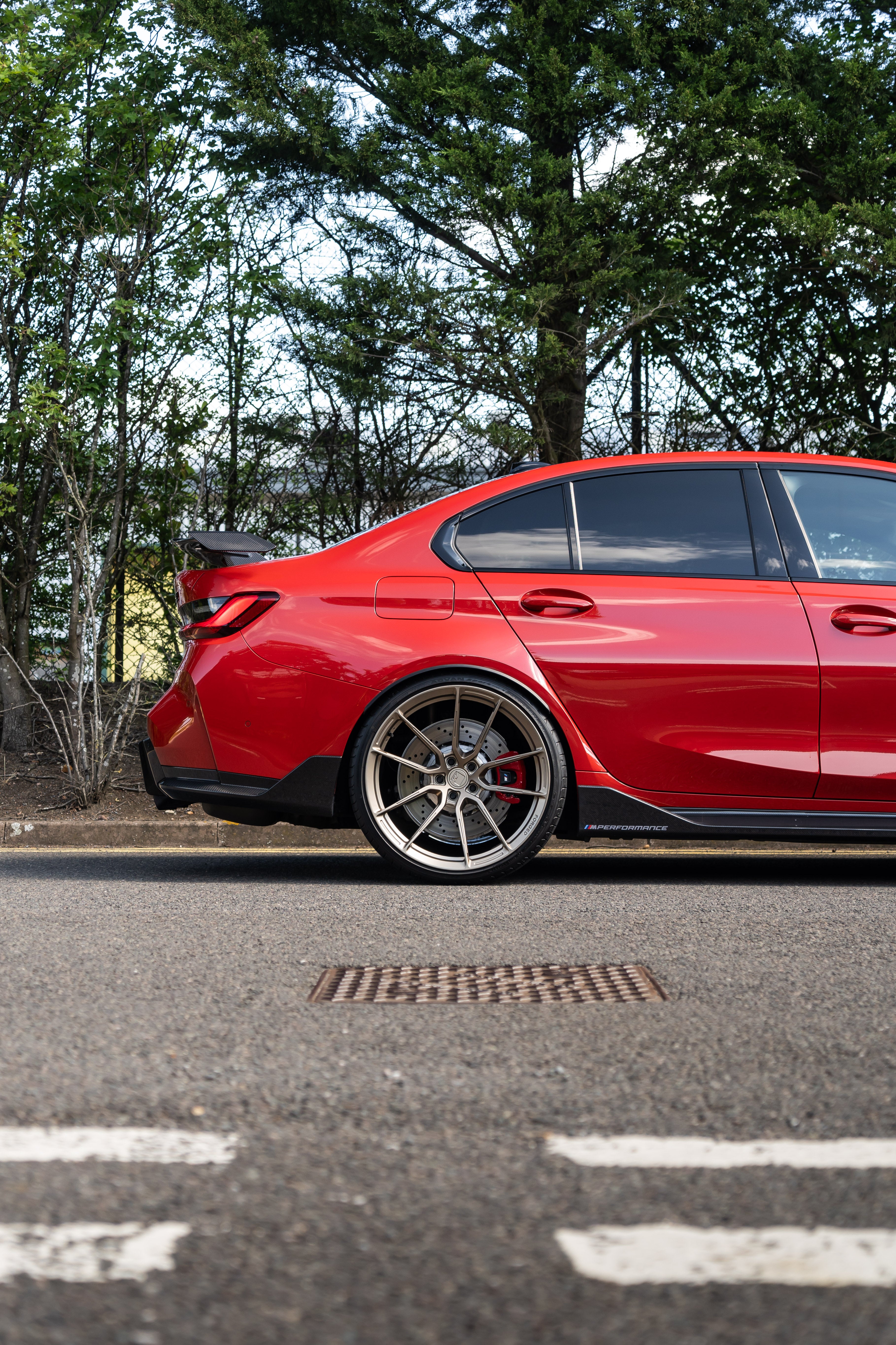 M3 G80 M-W4 19/20" Neodyme Gold Forged Wheels