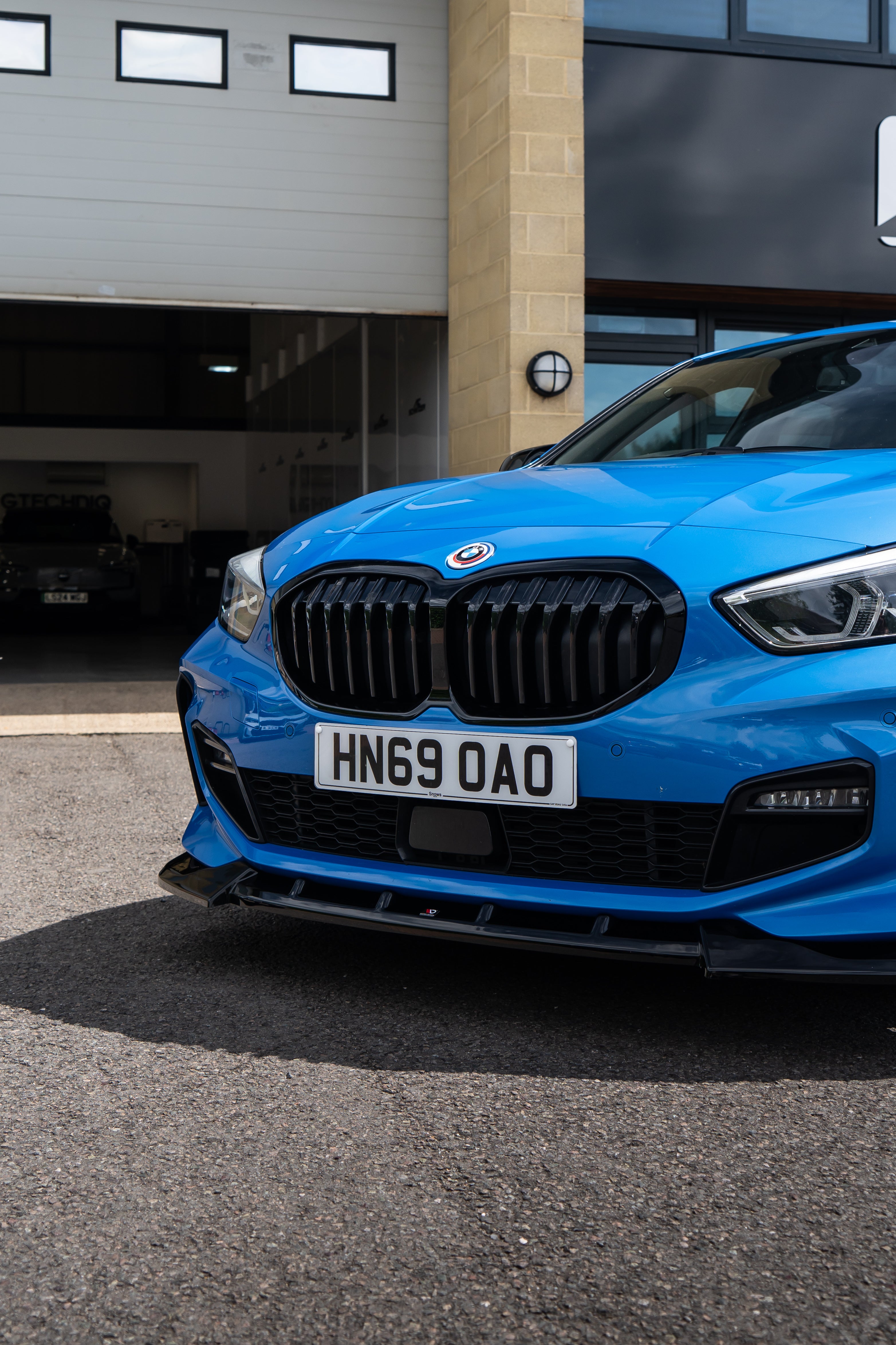 BMW F40 M Performance Gloss Black Slatted Grille
