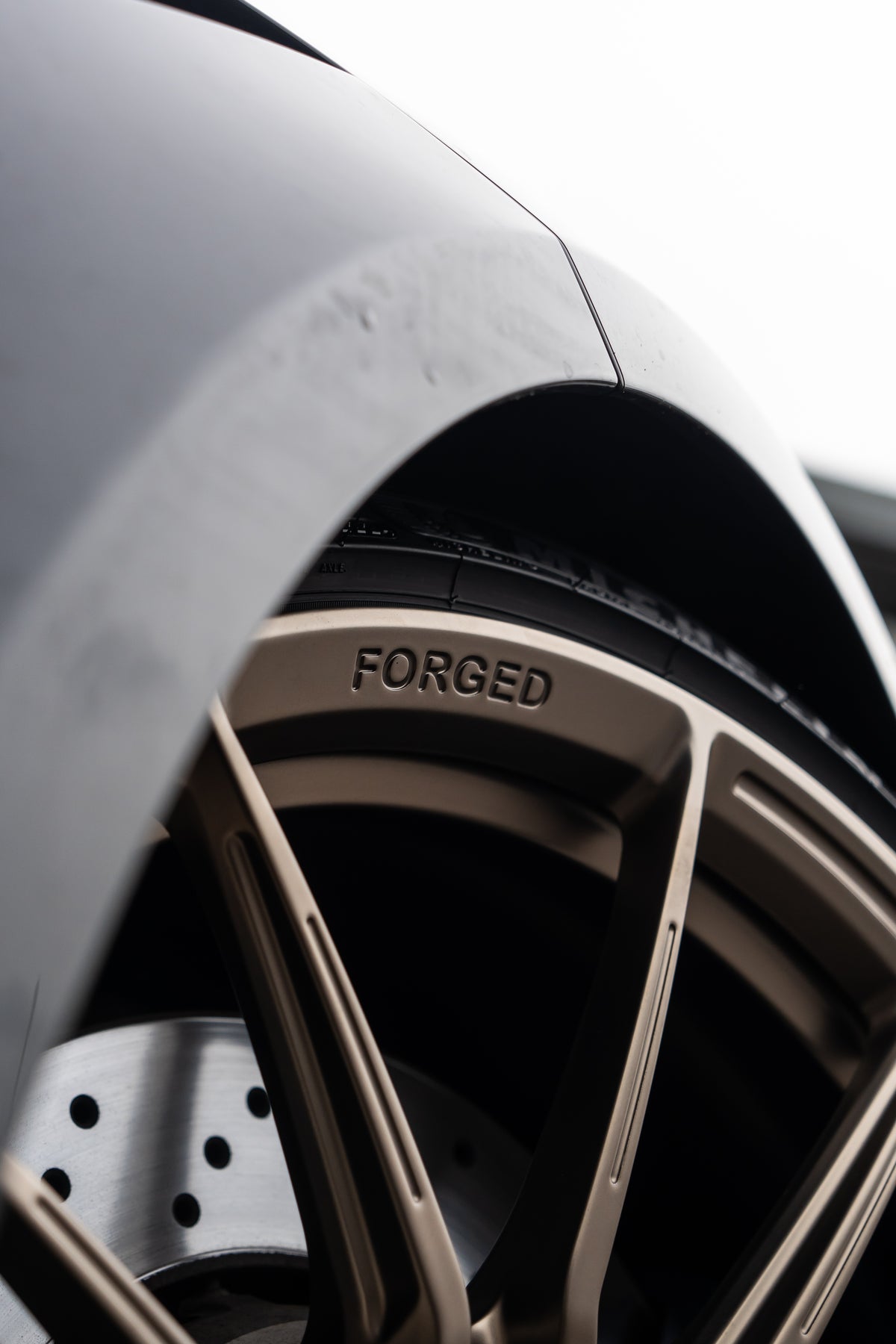 Porsche 992 Carrera/Carrera S/GTS M-W4 20/21" Neodyme Gold Forged Wheels