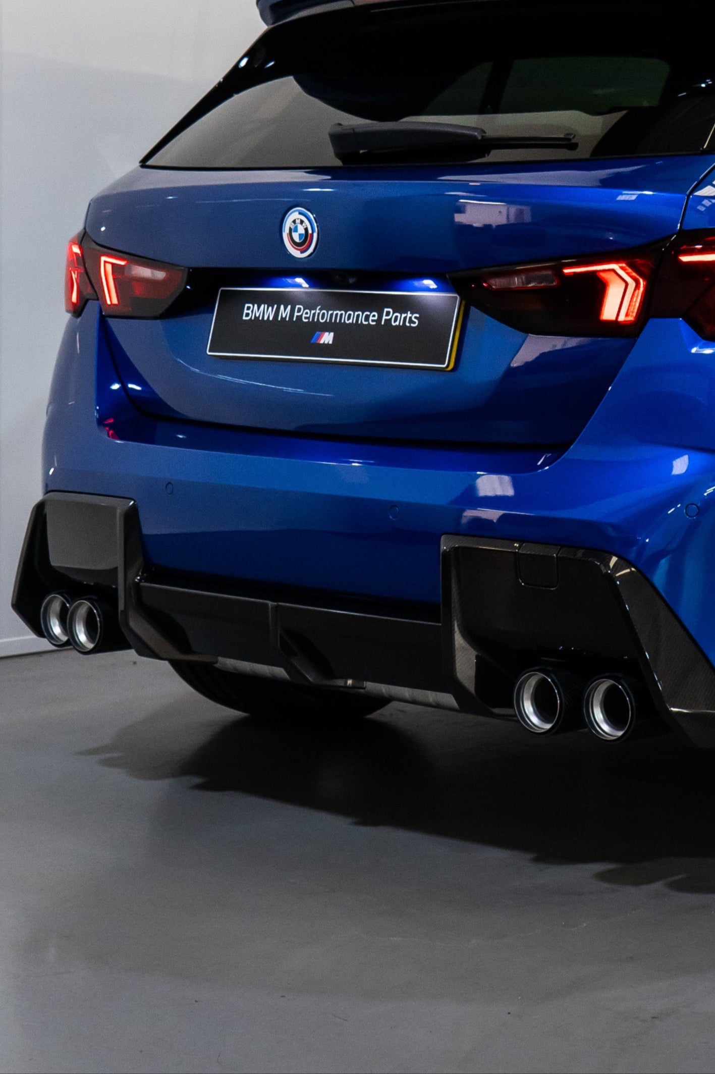 BMW F70 M135 M Performance Carbon Rear Diffuser