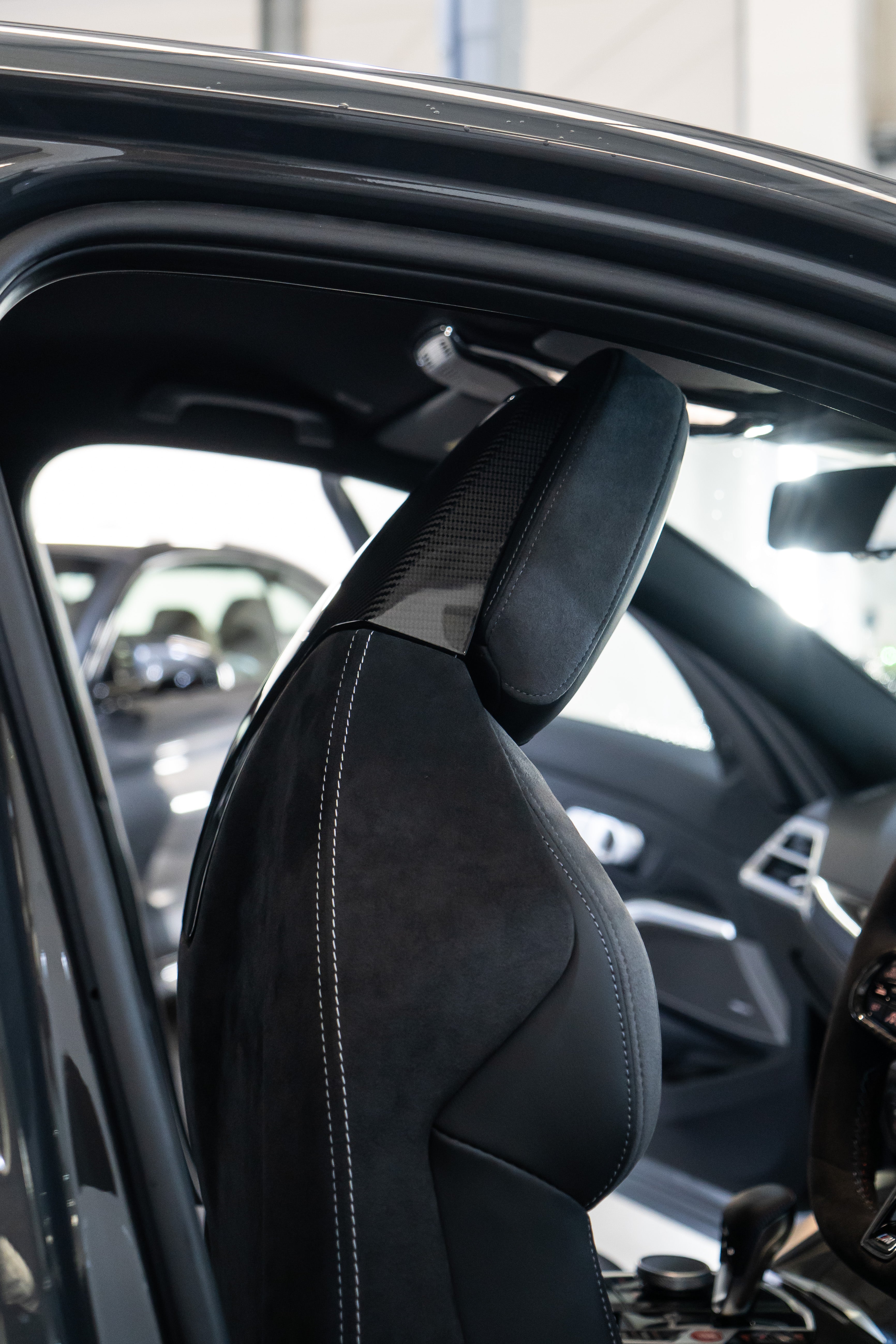 BMW G80/G81 M3 M Performance Satin Carbon Seat Backs