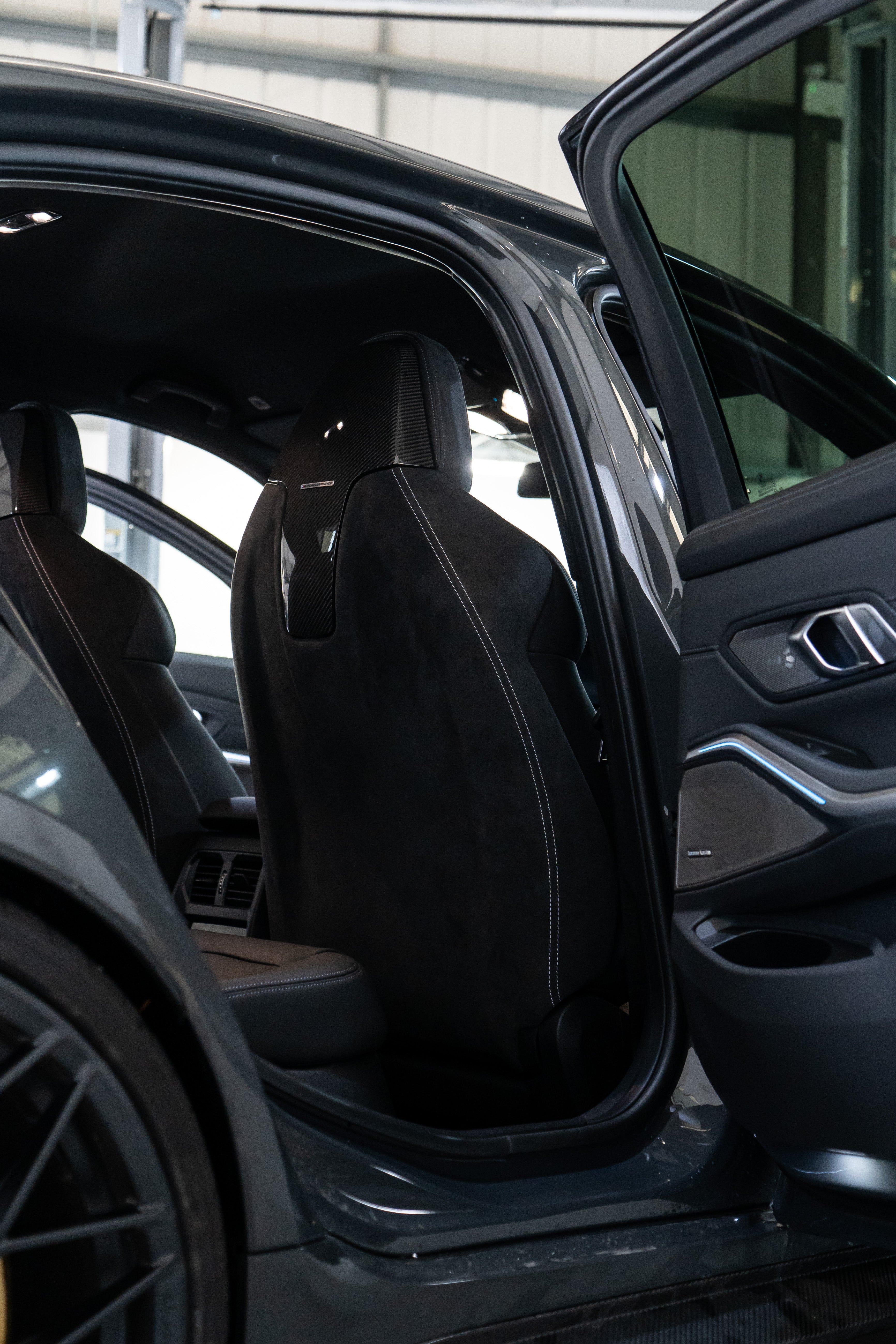 BMW G80/G81 M3 M Performance Satin Carbon Seat Backs